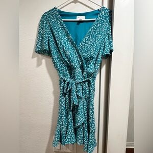 Jun & Ivy, wraparound dress